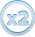 x2 in circle